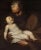 Italian School Artist, Saint Joseph and the Child, 17th Century, Oil on Canvas For Sale - Image 4 of 8