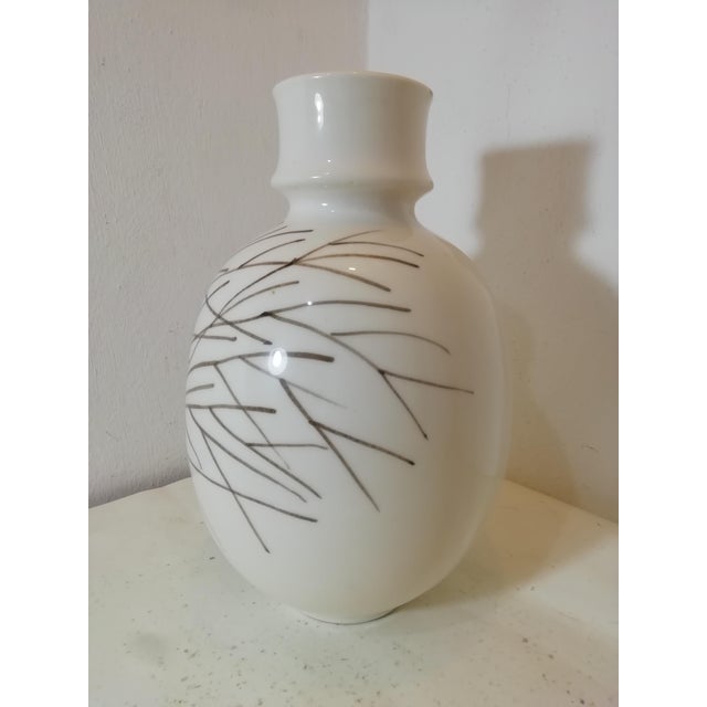 Vintage Ceramic Vase by Ernestine Salerno, Italy, 1960s For Sale - Image 4 of 9