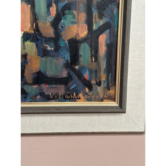 Vidar Bäckman, Frösön, Östersund, 1964, Acrylic, Framed For Sale - Image 10 of 18