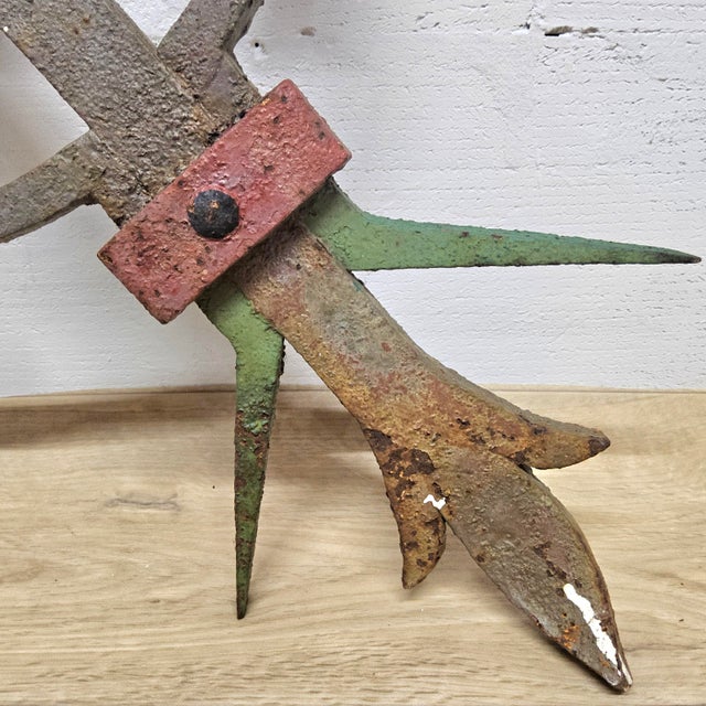 Antique English Victorian Wrought Iron and Metal Work Fence, 1890s For Sale - Image 9 of 18