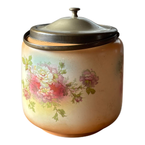 Antique English Biscuit Barrel