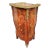 Louis XV Brass Mounted Parquetry and Satinwood Inlaid Galleried Top Side Table For Sale