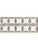 Transitional Sample, Scalamandre Fiori Embroidered Tape, Platinum For Sale - Image 3 of 3
