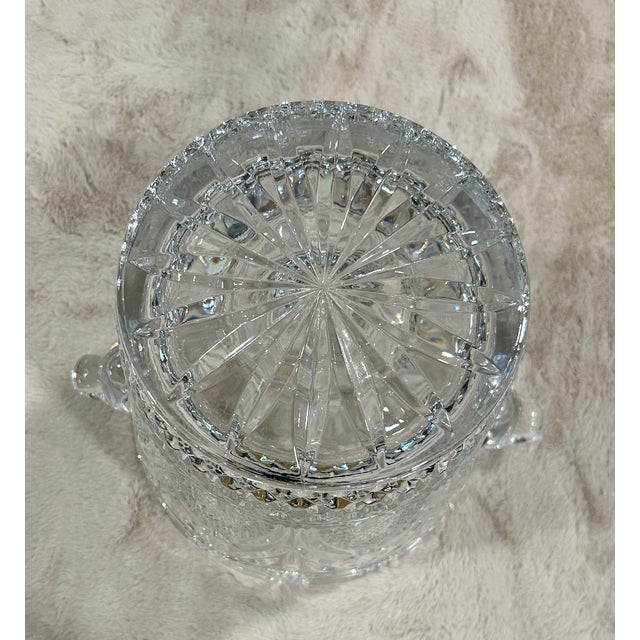 Traditional Late 19th Century Shannon Godinger Vintage Crystal Ice Bucket For Sale - Image 3 of 3