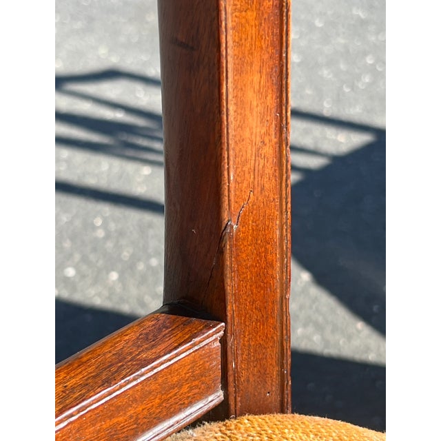 Set of 4 Antique 18th Century Carved Mahogany Hepplewhite Chairs For Sale - Image 11 of 11