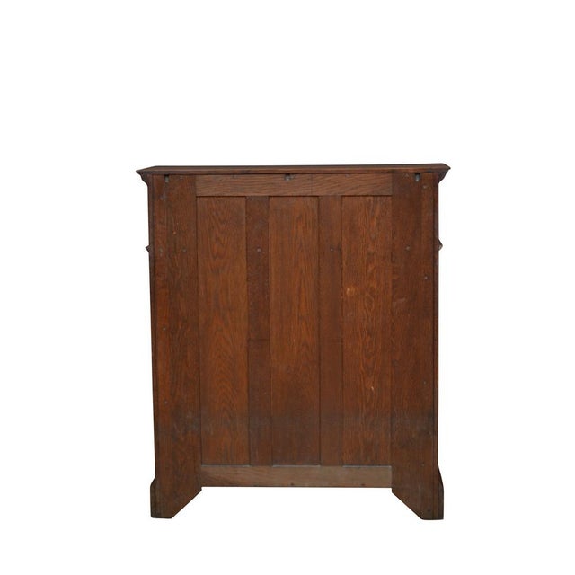 Wood Victorian Oak Open Bookcase, 1870s For Sale - Image 7 of 13