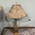 Boho Chic 2000s /Raymond Waites for Tyndale/Boho Chic: /Green Ceramic Lamp- 1 Available For Sale - Image 3 of 6