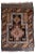 1900s Handmade Antique Collectible Afghan Baluch Prayer Rug 2.1' X 3.4' For Sale - Image 10 of 10
