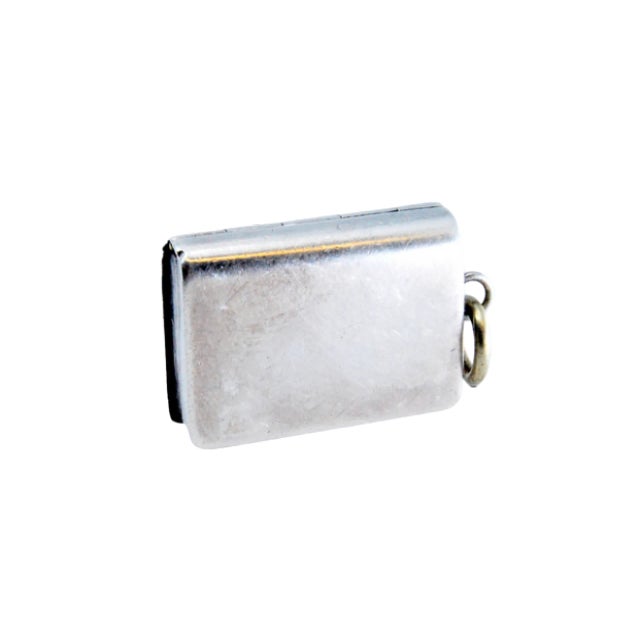 George III Book-Shaped Silver and Gold Vinaigrette Box For Sale - Image 10 of 10