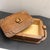 1930s Art Deco Hand-Carved Oak, Maple Wood and Brass Huge French Box For Sale - Image 6 of 15
