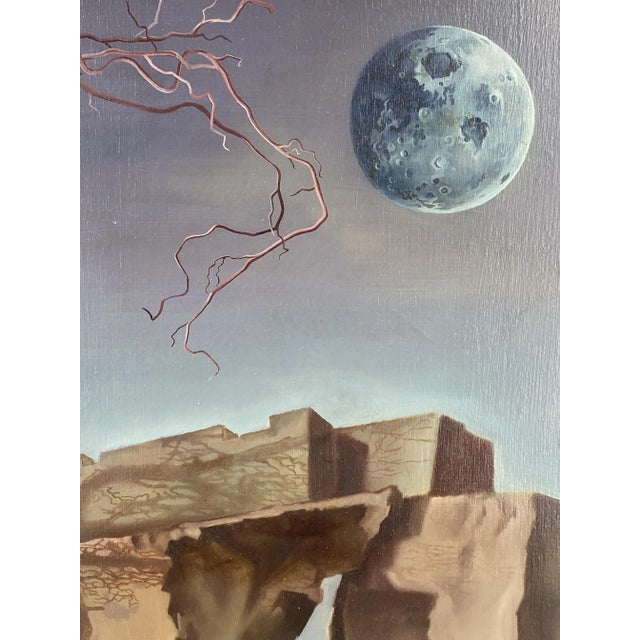 Andrzej Kolpanowicz, The Forgotten Writing of the Night, 1975, Oil on Canvas For Sale - Image 7 of 12