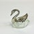 Vintage Coastal Hollywood Regency Swan Salt Cellars, Articulating Wings, Silver Plate - Set of 5. For Sale - Image 12 of 14