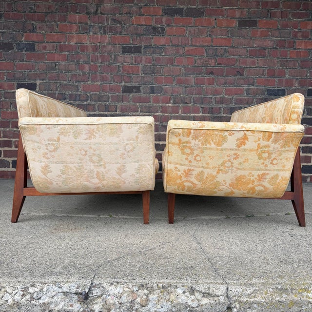 Rare Early Edward Wormley for Dunbar Two-Piece Gondola Sectional Sofa For Sale In Cleveland - Image 6 of 12