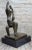 Metal Signed Henry Moore Abstract Modern Art Mother and Child Bronze Sculpture Statue For Sale - Image 7 of 10