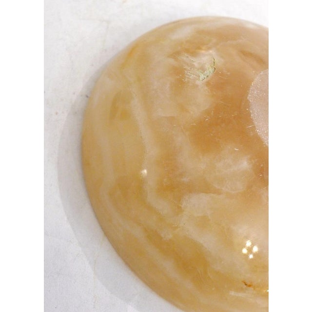 1970s Vintage Marbled Onyx Trinket Dish, 1960s For Sale - Image 5 of 8