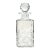 Vintage Edinburgh Cut Crystal Decanter 9.75” For Sale