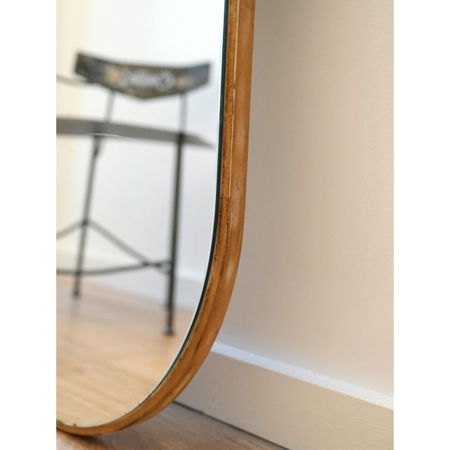 Wood Vintage Wall Mirror, 1960s For Sale - Image 7 of 12