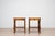 Empire Style Side Tables with Brass Details and Inlaid Tops, 1970s, Set of 2 For Sale - Image 15 of 15