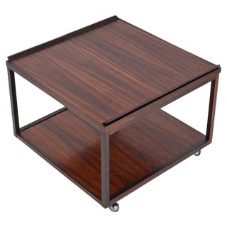 Serving Bar Cart with Removable Trays from Cassina, 1950s For Sale