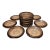 Italian Silver Plated Leonard Coasters Set of 12 For Sale