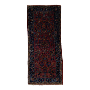 Antique Mohajeran Sarouk Rug 2’0" X 4’9”