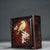 Asian 1990s Square Wood Keepsake Box With Mother of Pearl Bird & Floral Inlay For Sale - Image 3 of 9