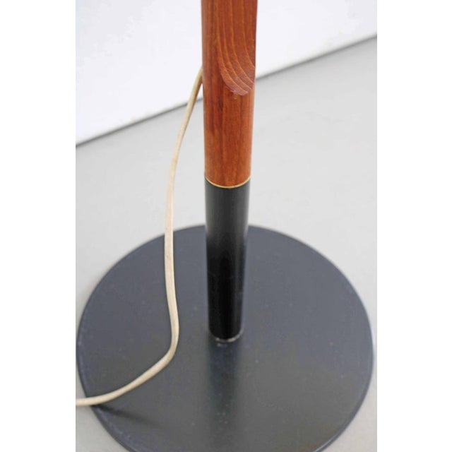Brown Danish Model 325 Floor Lamp in Teak by Vilhelm Wohlert for Le Klint, 1957 For Sale - Image 8 of 12