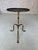 Mid-Century Modern Spanish Gilt-Iron Drinks Table, Tripod Base, Mid-Century Modern Design For Sale - Image 3 of 14