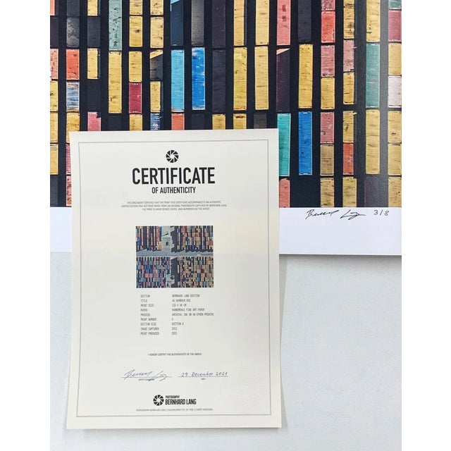 "AV_Harbour_002" Size B Fine Art Photograph Print by Bernhard Lang For Sale - Image 6 of 6