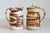 French 19th Century French Pottery Pitcher with Cream and Brown Glaze with Dripping For Sale - Image 3 of 7