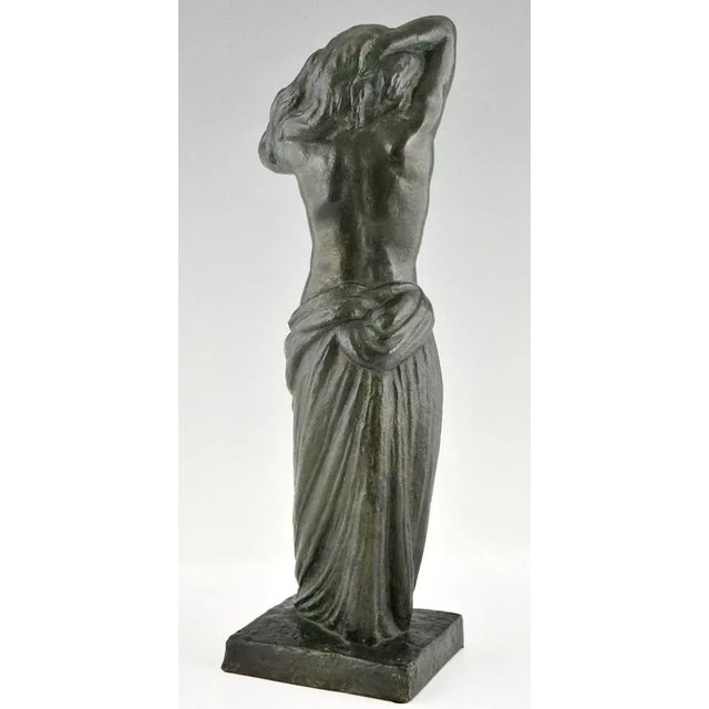 Georges Gori, Art Deco Standing Nude, 1930, Bronze For Sale - Image 6 of 12