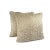 Beautiful chenille zebra print in Fawn pillow cover. The beige color is the chenille will gray in between. This pillow is...