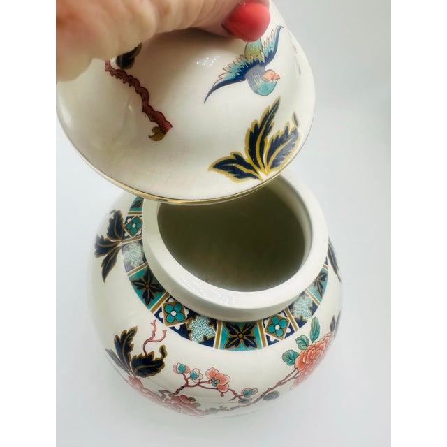 Chinoiserie Vintage Chinoiserie Jar For Sale - Image 3 of 9