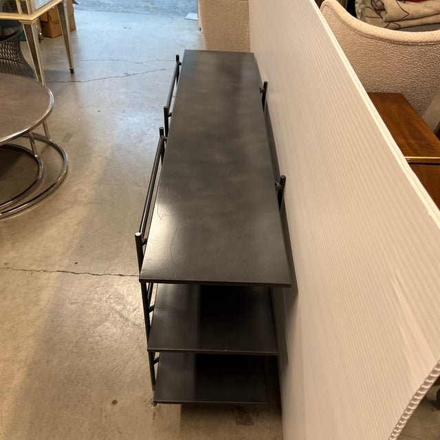 Industrial Four Hands Rockwell Vito Media Console For Sale - Image 3 of 12