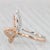 Modern 2.18ctw Diamond Butterfly Ring 18k White Rise Gold Size 6.5 Adjustable For Sale - Image 3 of 8