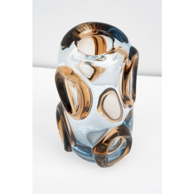 Artistic Murano Glass Vase, 1950 For Sale - Image 4 of 9