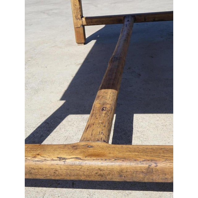 Antique Farm Oak Table, 1800s For Sale - Image 12 of 18