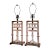 French Antique Architectural Table Lamps, Pair For Sale