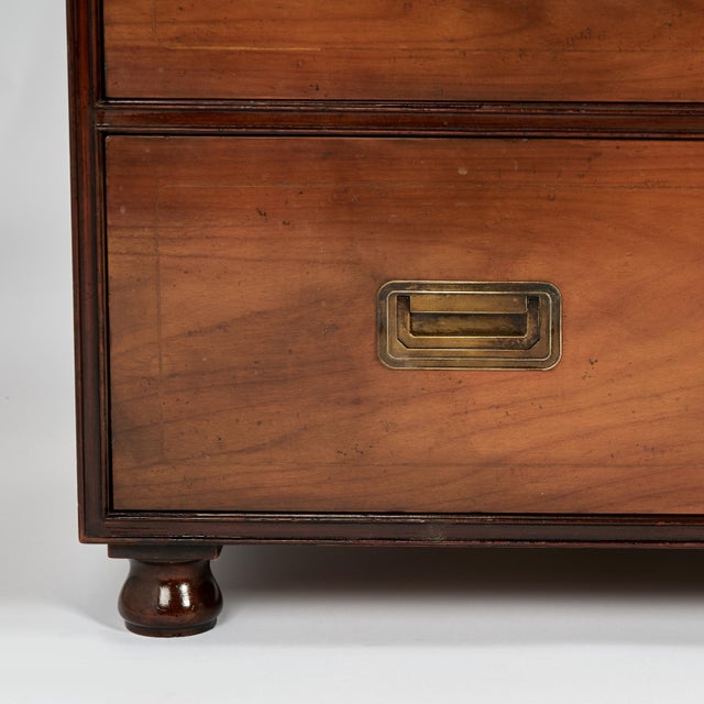 Mid Century Campaign Chest by Baker For Sale - Image 10 of 12