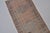 Vintage Faded Turkish Oushak Long Runner Rug With Ombre Abrash and Indigo Borders For Sale - Image 4 of 10