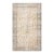 1970s Vintage Turkish Handmade Wool Cotton Beige Area Rug For Sale