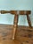 Mid 20th Century Vintage Mid 20th Century Wood Tri-Leg Milking Stool For Sale - Image 5 of 10