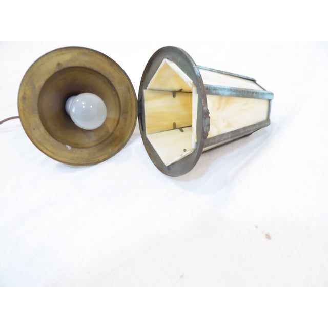 Art Deco Antique American Lantern For Sale - Image 3 of 5