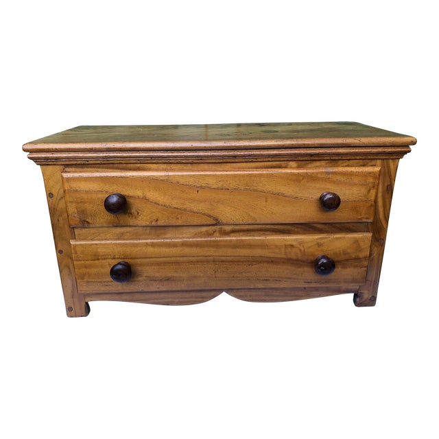 1930s Primitive Wood Box With Drawers Chairish