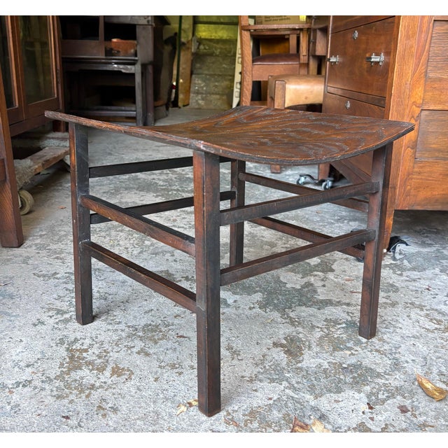 Antique Plain Leg Thebes Stool For Sale In San Francisco - Image 6 of 9