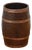 Victorian Country House Coopered Barrel Umbrella Stand in Oak, 1870 For Sale