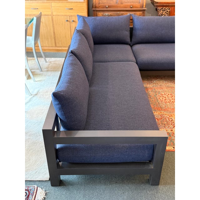 Metal Harbour Pacific Aluminum Collection Sectional, Set of Three For Sale - Image 7 of 12
