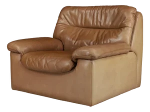DS 63 Lounge Chair in Patinated Leather from de Sede, 1970s