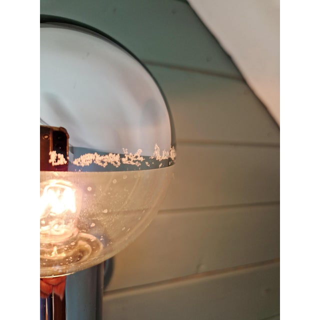 Space Age Wall Sconces in Chromed Metal by Motoko Ishii for Staff Leuchten, 1970, Set of 2 For Sale - Image 12 of 17