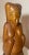Antique Hand Carved Wood Nude Indonesian Pregnant Lady Woman Folk Art Sculpture For Sale - Image 4 of 12